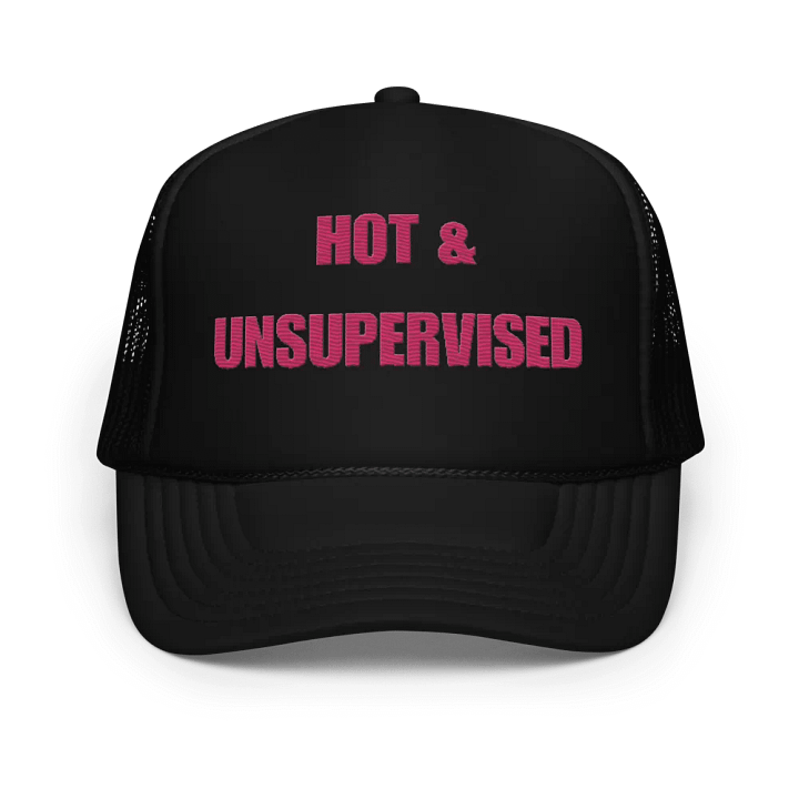 Hot and unsupervised trucker hat product image (1)