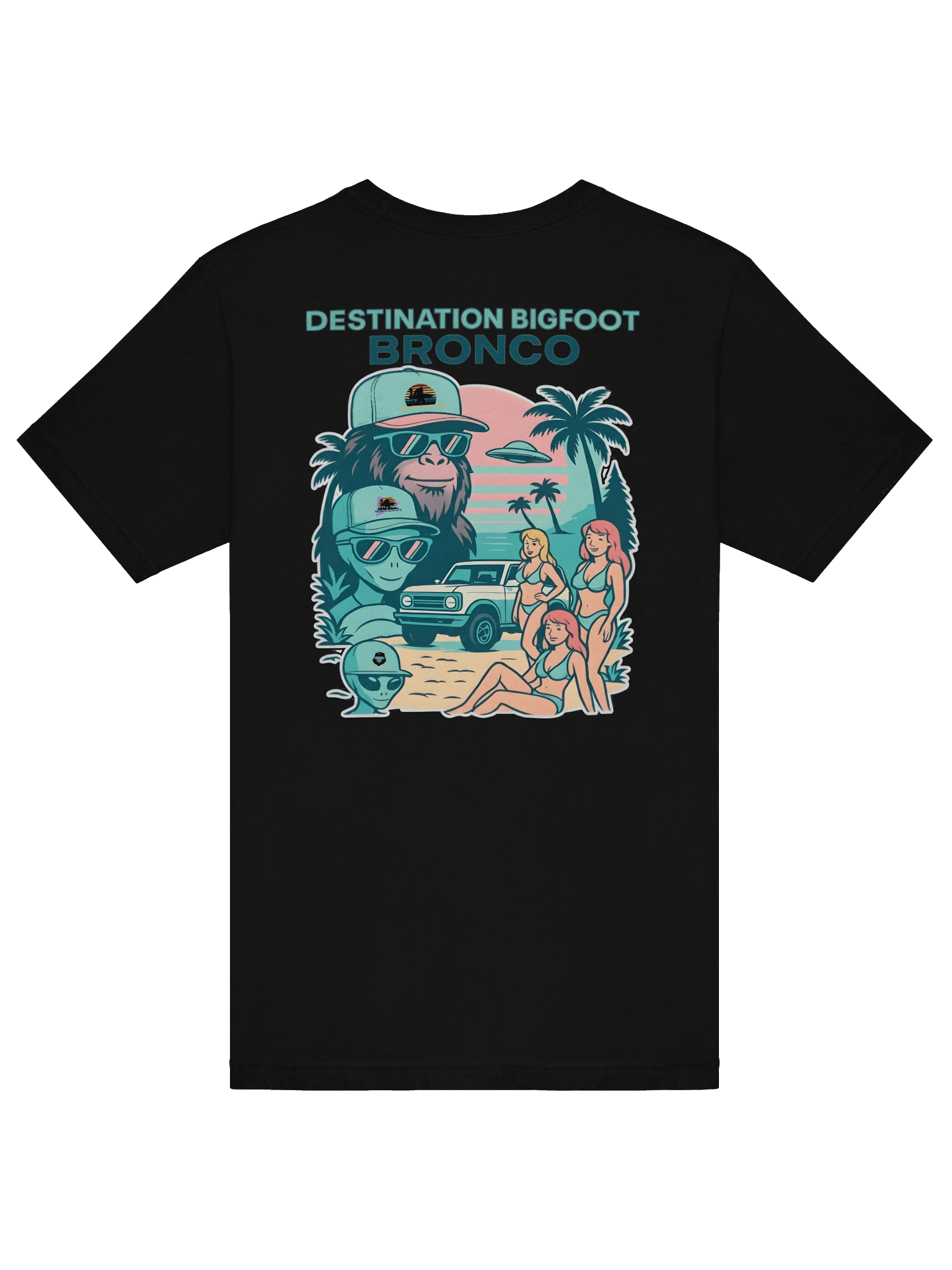 Destination Bigfoot Bronco Legends Of Sunset Best Friends T-Shirt (Multiple Colors Available) product image (57)