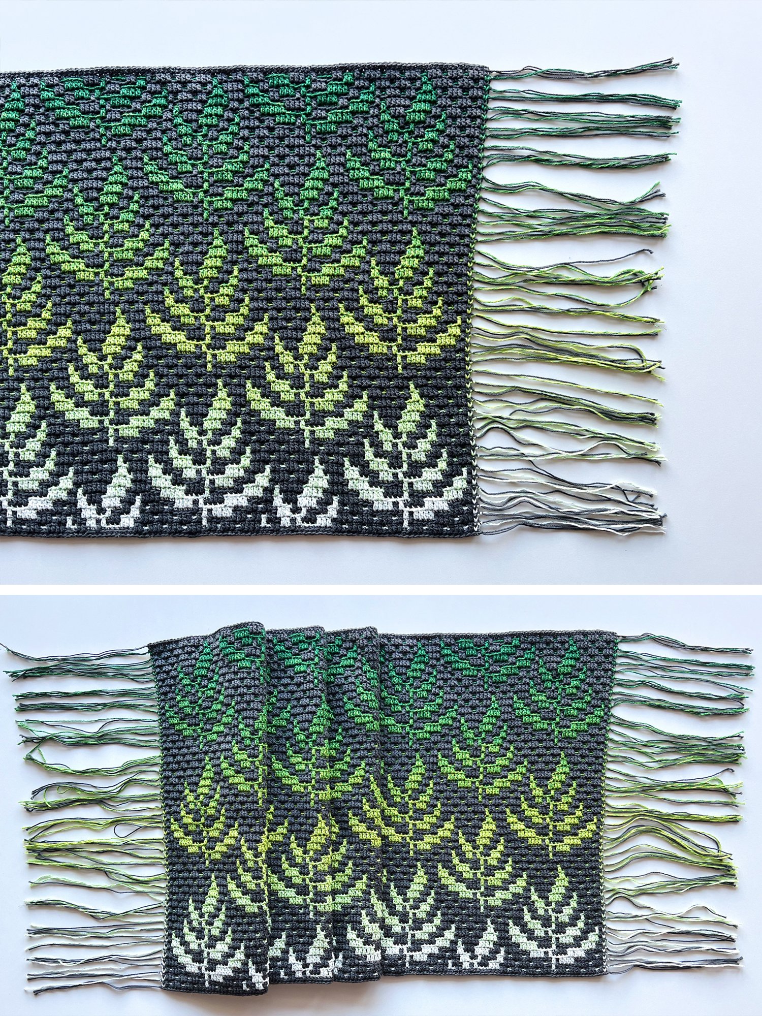 Crochet Pattern: Leafling Mosaic Overlay Design product image (2)