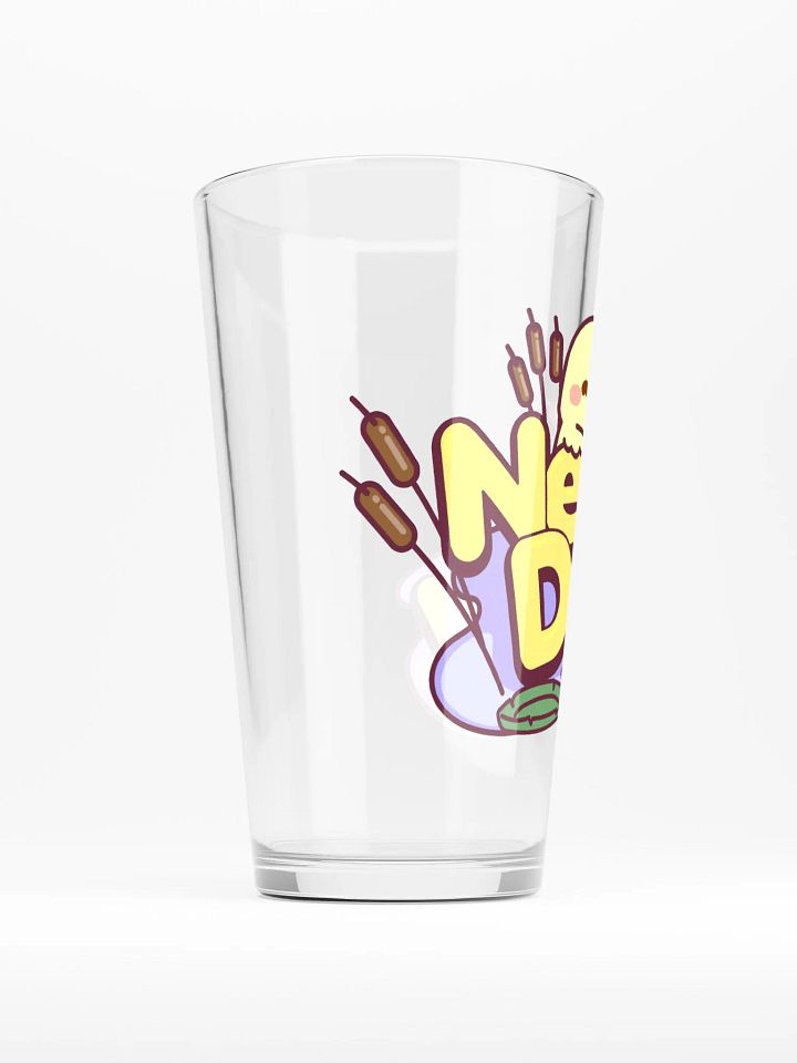 Nerd Ducky Pint Glass product image (2)