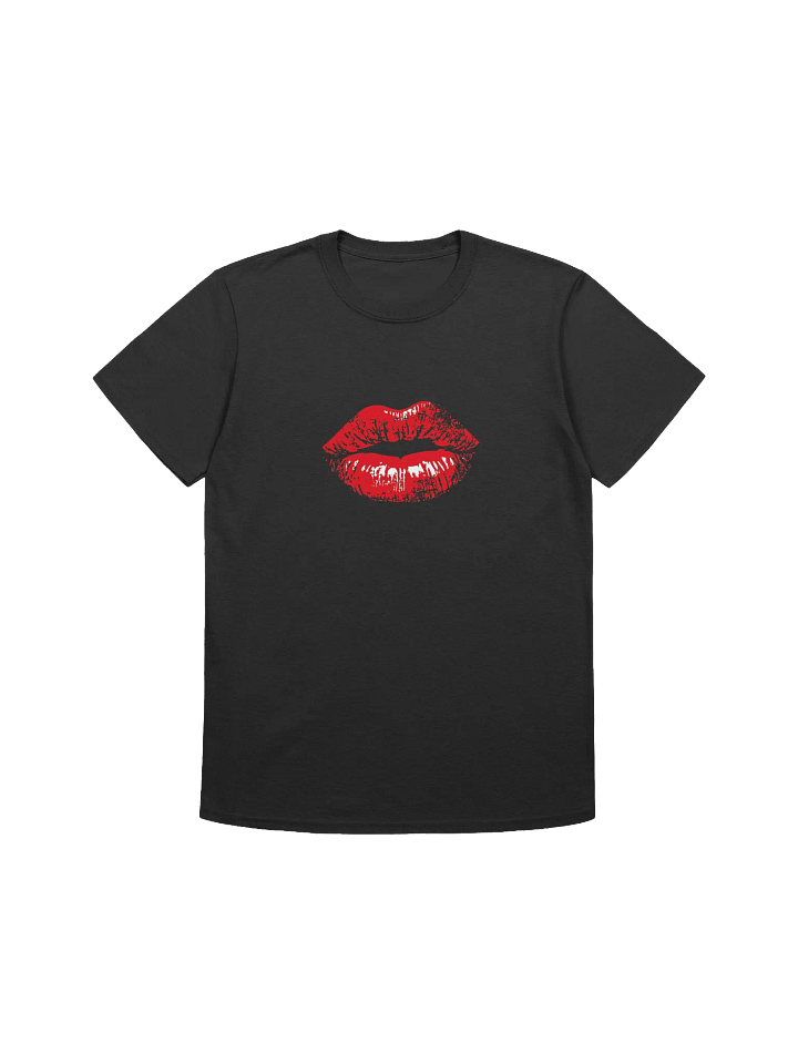 Red Lipstick Kiss Lips For Valentine’s Day Unisex T-Shirt product image (1)
