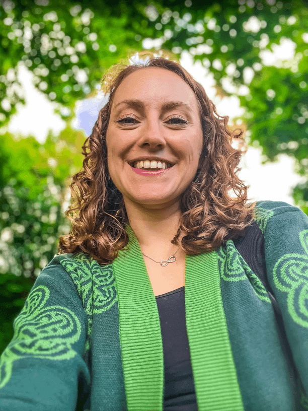 Celtic Knot Knit Clover Cardigan 🍀 product image (2)