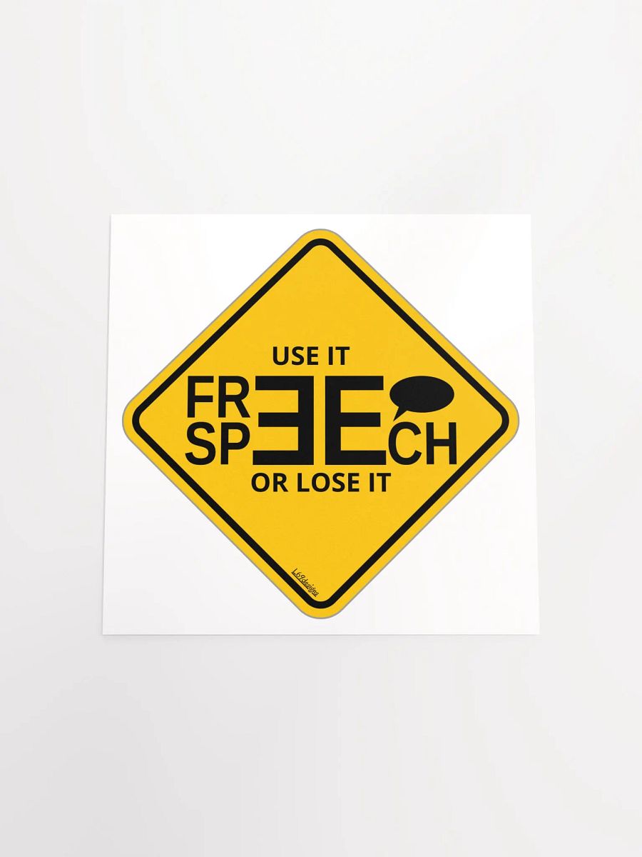 FREE SPEECH, USE IT OR LOSE IT product image (18)