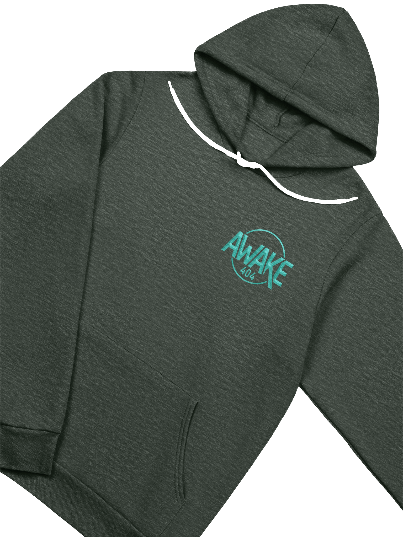 AWAKE 404 Teal Logo Hoodie product image (3)