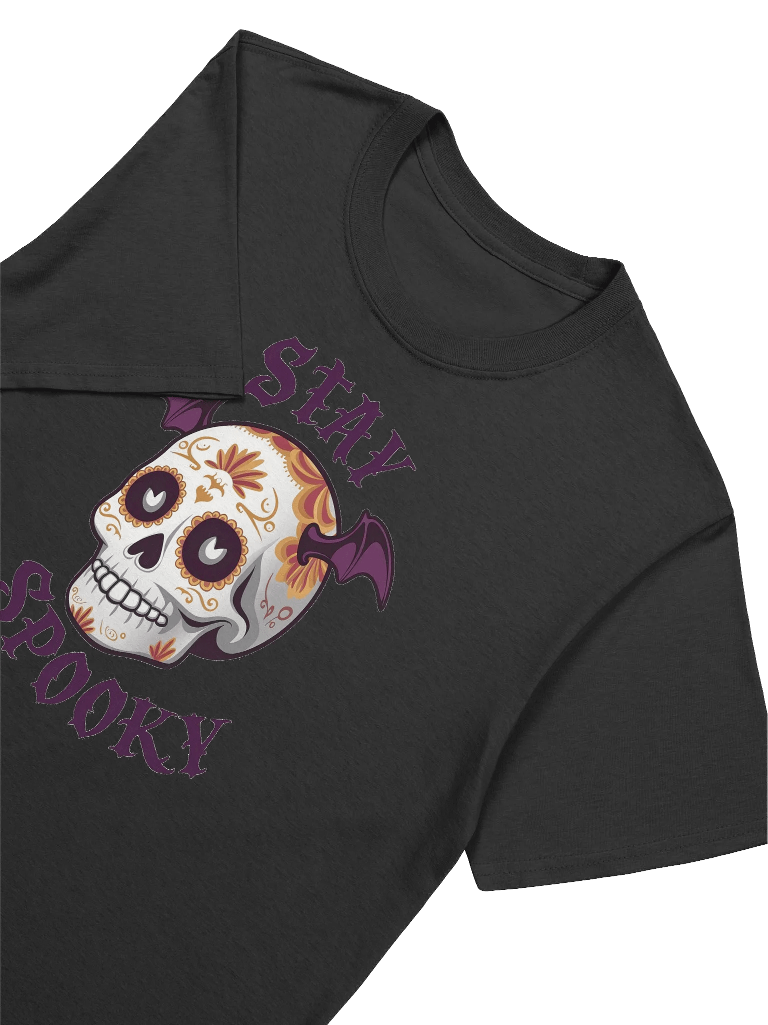 Sugar Skull Art - Stay Spooky - Enchanting Skull Art for Halloween T-Shirt product image (20)