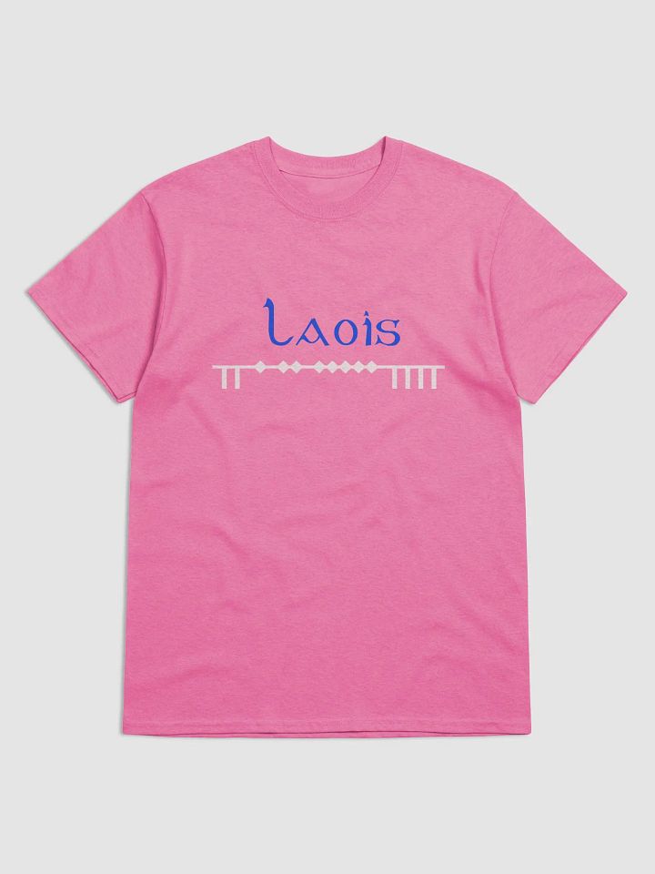 Laois Scholastic style Ogham Printed T-shirt product image (1)