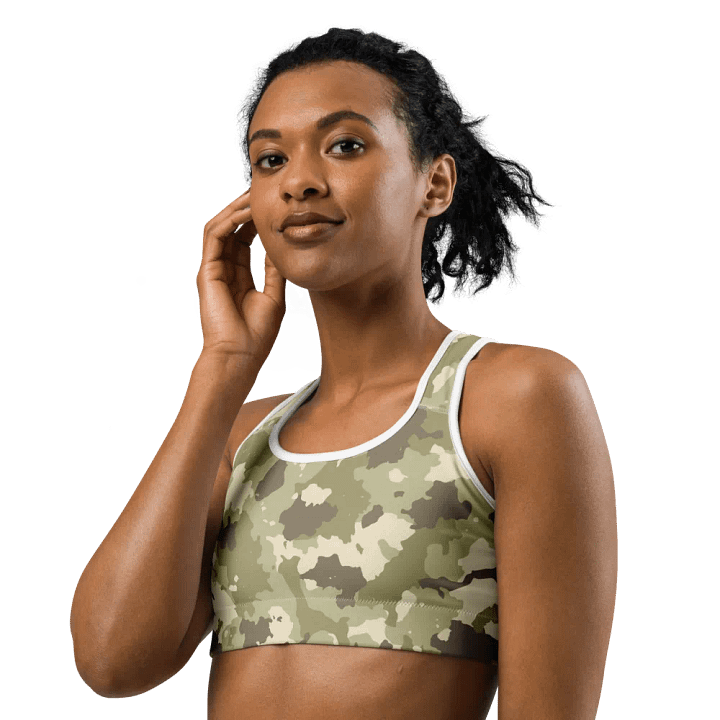 Camouflage Camo Sports Bra product image (2)