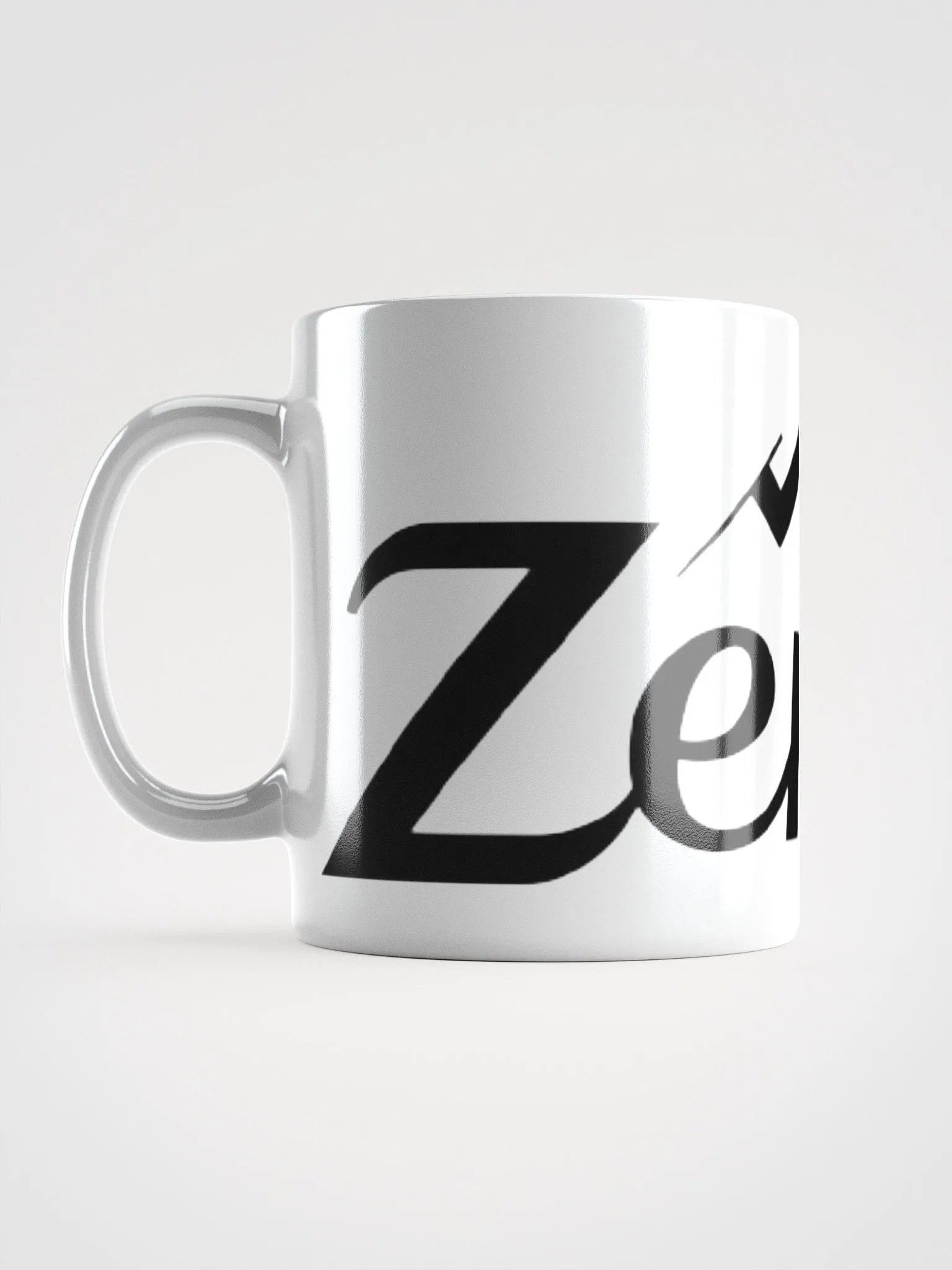 Zenith White Glossy Ceramic Mug with Exclusive Mountain Design - Dishwasher & Microwave Safe product image (6)