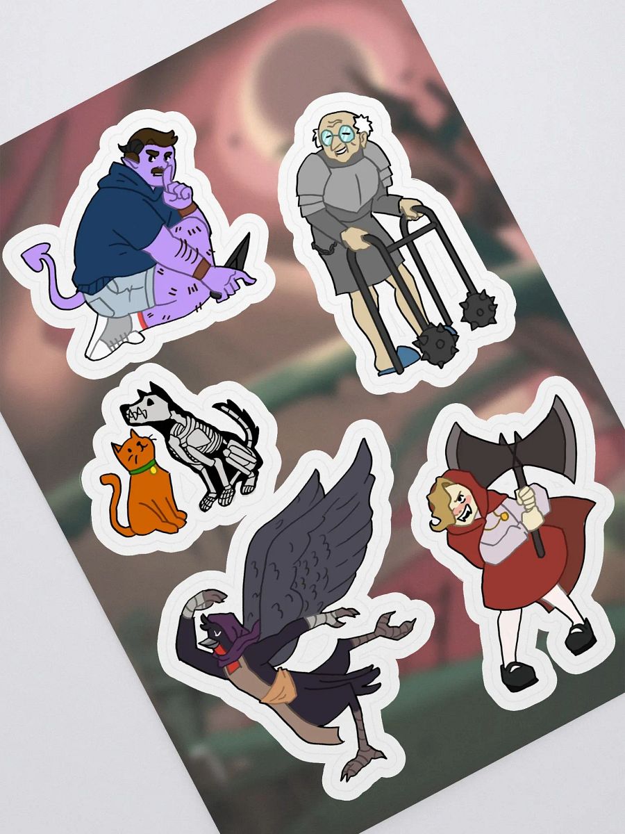Grotethe Character Stickers product image (1)