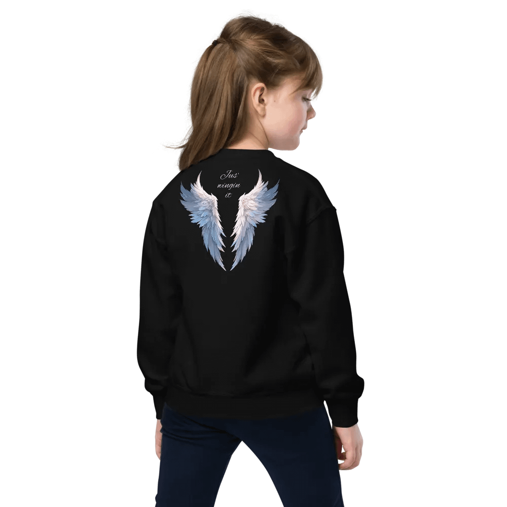 Feathered Whimsy Youth Sweatshirt product image (10)