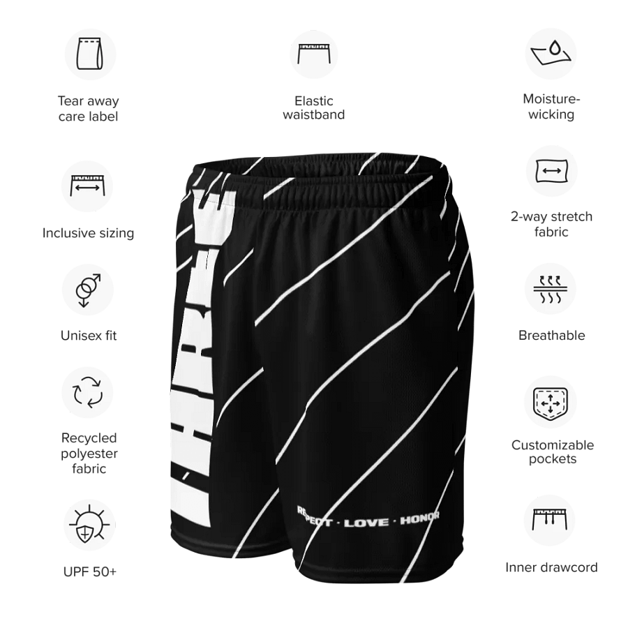 THREE SET WORLDWIDE - Mesh Shorts product image (10)