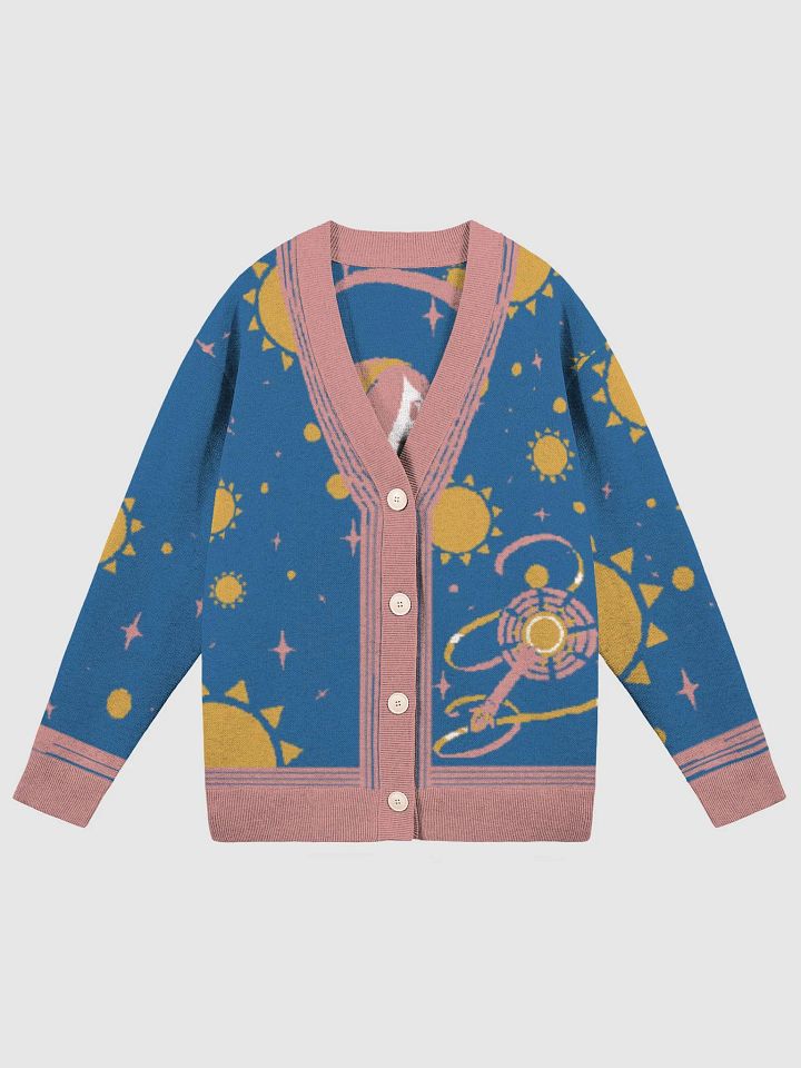 Candy Colorway Corona Burst Monarch Knitted Cardigan product image (1)