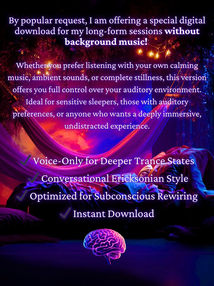 Deep Sleep Hypnosis Collection #1: Pure Voice Edition (No Music) product image (2)