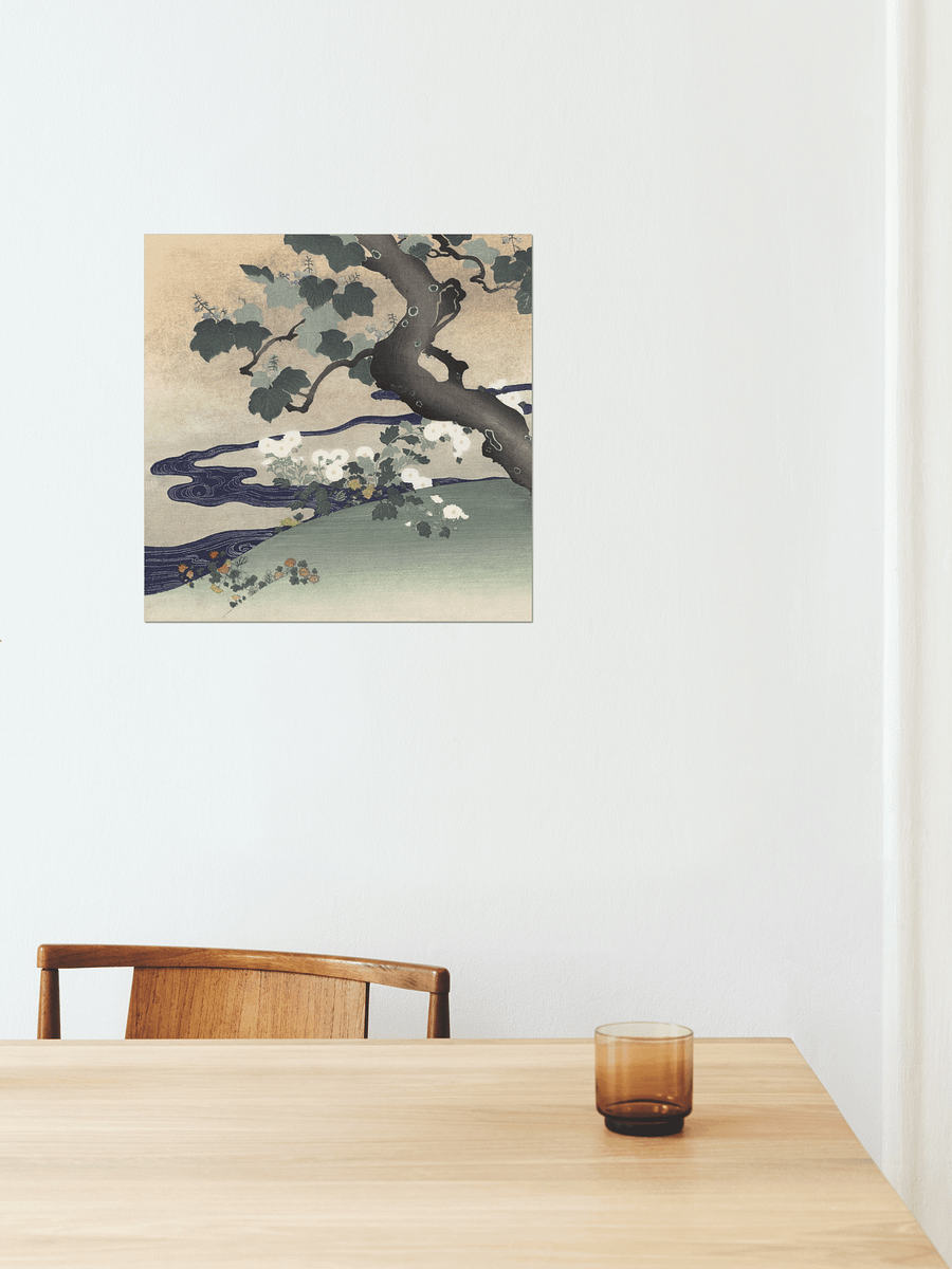Tree and Chrysanthemums - Kogyo Tsukioka product image (4)