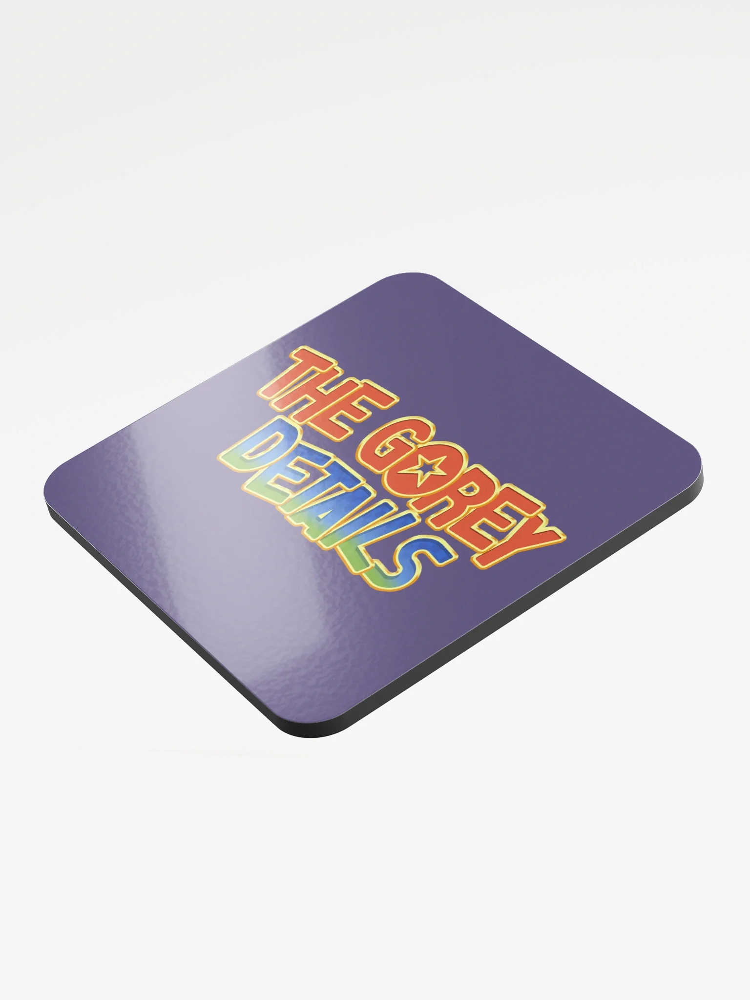 Get ready, GO! - Glossed Cork Coaster product image (3)