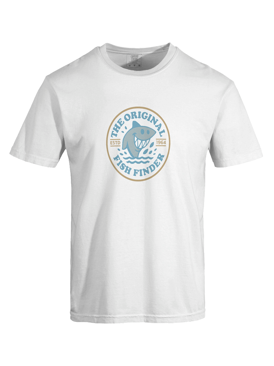 TOFF Shark T-Shirt / The Original Fish Finder Shark T-Shirt Semi Colour Heavyweight product image (4)