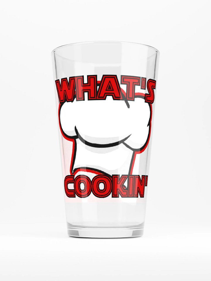 Chef's pint glass product image (2)