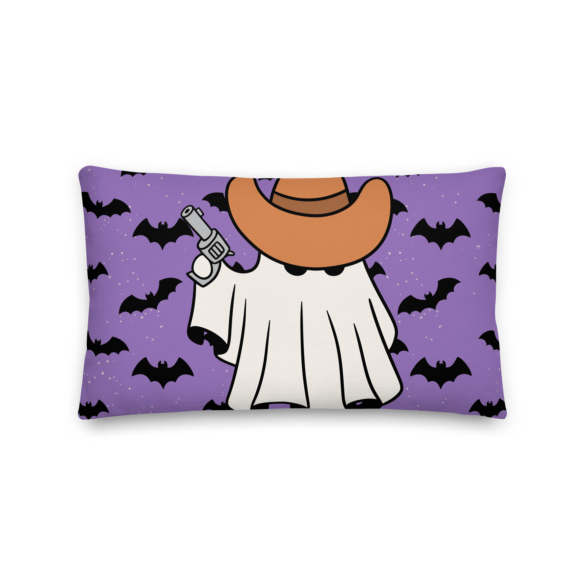 ghost with a gun pillowcase product image (1)