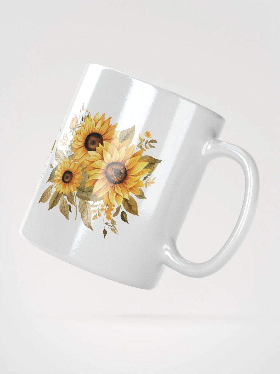 Sunflower Bliss White Glossy Mug product image (4)