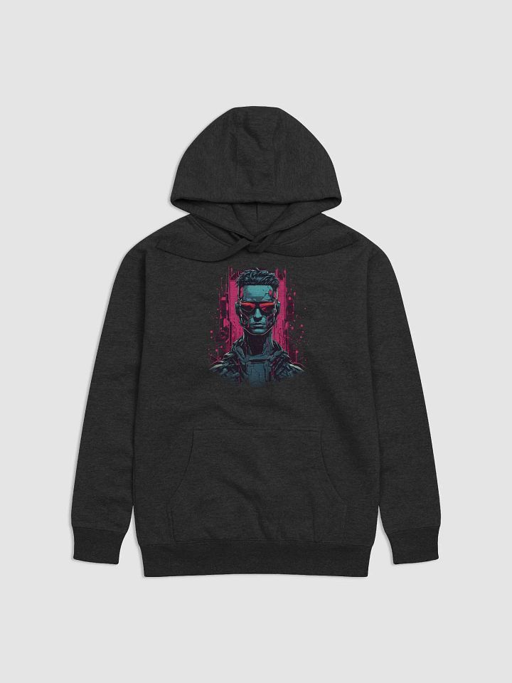 Cybernetic Cityscape Unisex Hoodie product image (10)
