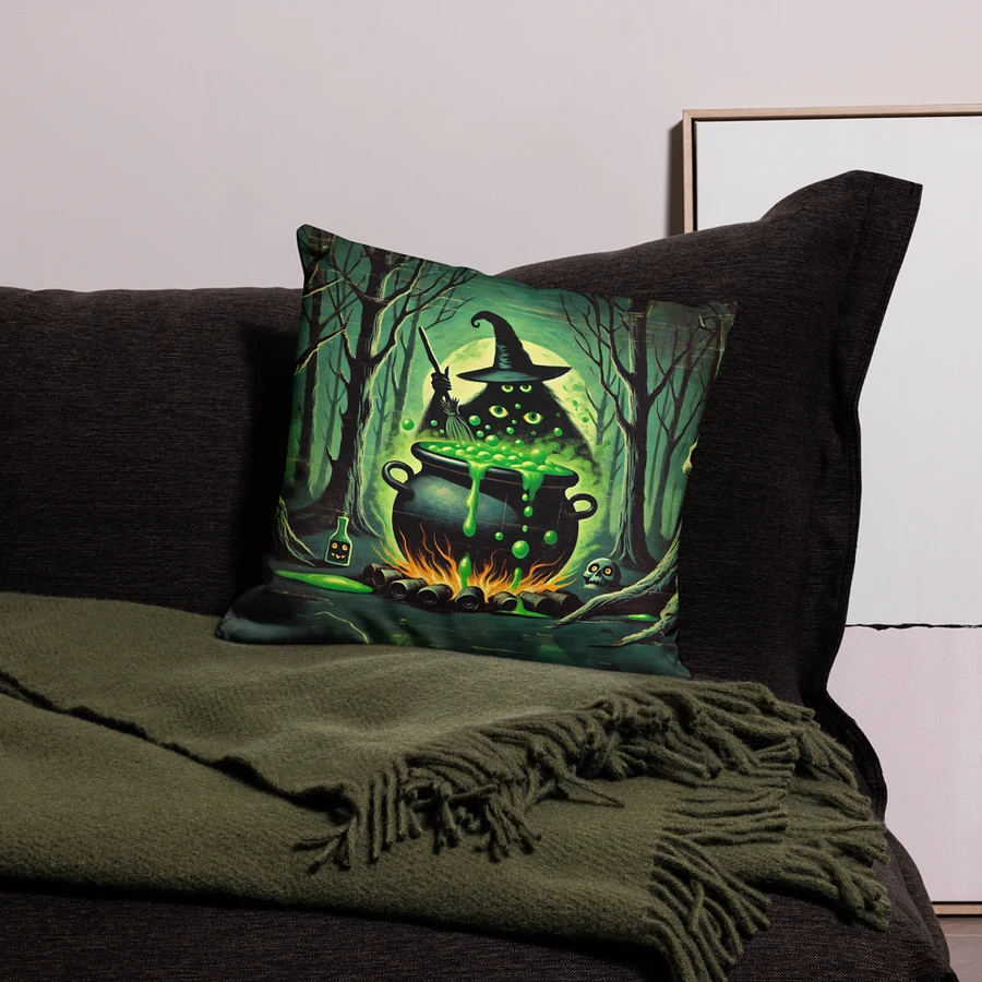 Cauldron Monster Premium Pillow Case product image (7)