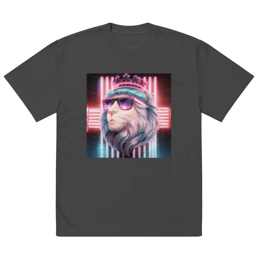 Royal Lion Neon Crown T-Shirt product image (2)