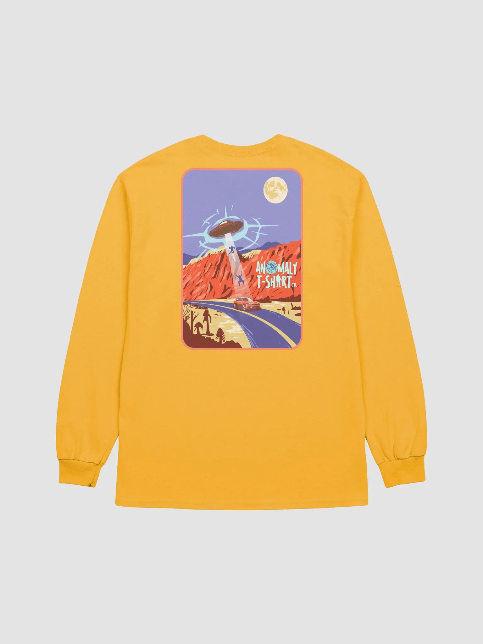 Desert UFO Abduction Long Sleeve T-Shirt product image (3)