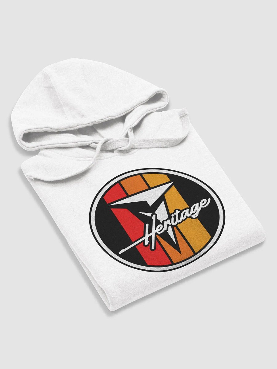 Retro Heritage Logo Hoodie White product image (5)