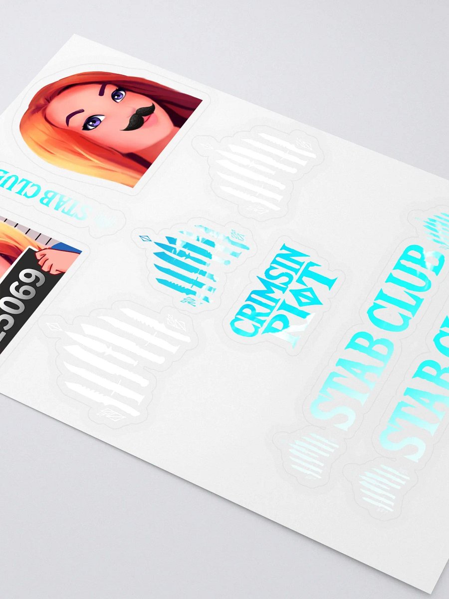 STAB CLUB STICKERS! product image (3)