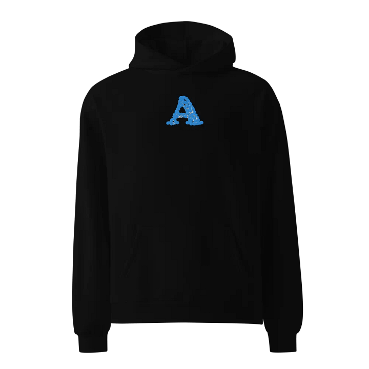Initial Letter Of Name "B" is Embroidered Unisex Oversized Hoodie product image (1)