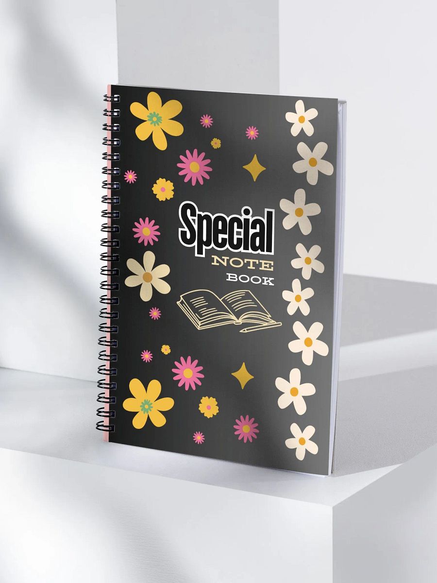 Floral Fantasy Spiral Notebook product image (4)