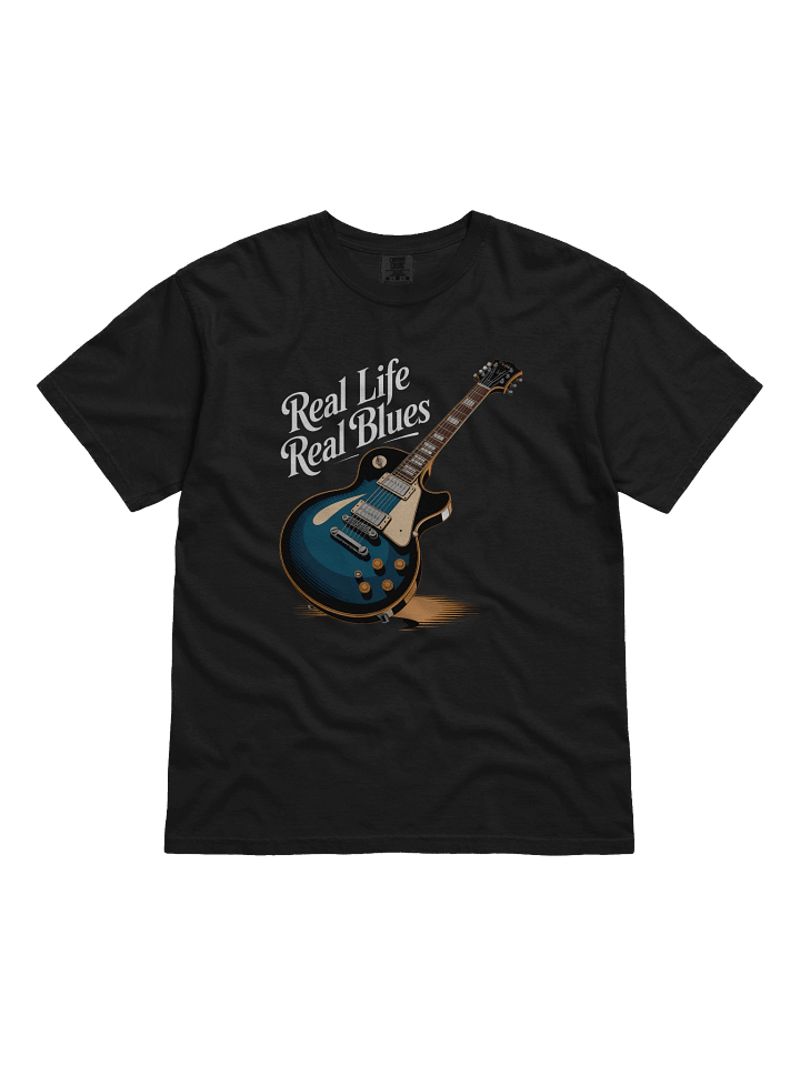 Real Life, Real Blues – Premium T-Shirt (The Slogan Series) product image (1)