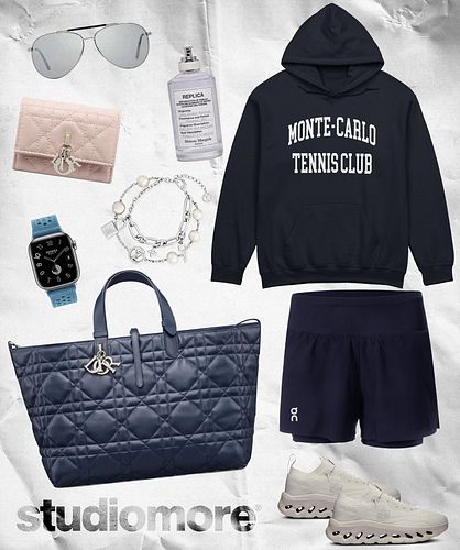 She plays tennis twice a year and still serves harder than you.🎾 Courtside cool, street-certified ✨
Monte-Carlo Tennis Club h...