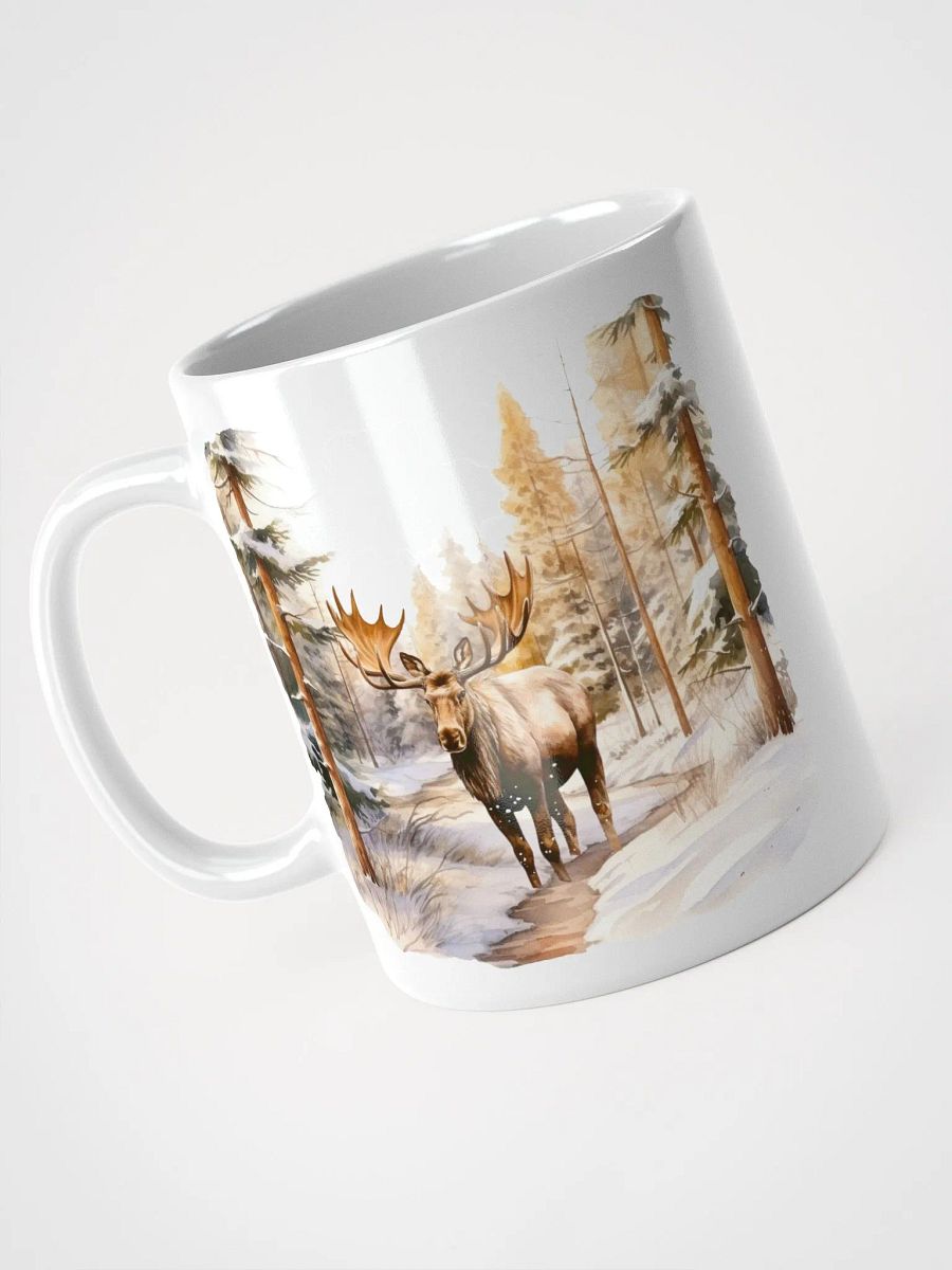 Moose Winter Wonderland Mug product image (2)