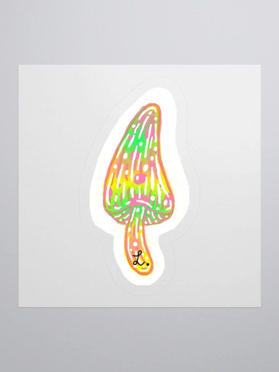 Luminous Mushroom Kiss Cut Stickers product image (2)