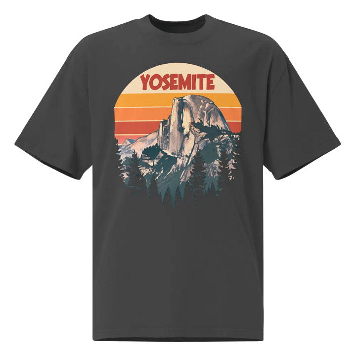 Yosemite Vibes Oversized Tee product image (1)