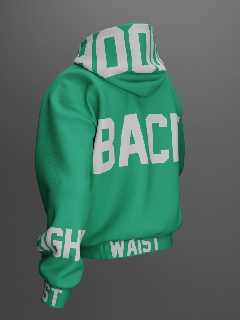 Hoodie with Zipper Mockup design Walking & 360 Animation 4k product image (5)