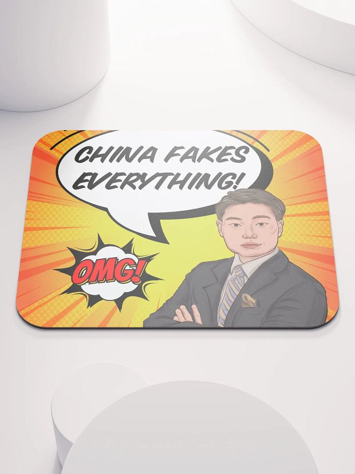 China Fakes Everything Classic Mouse Pad product image (1)