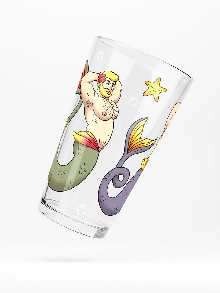 Merman Pint Glass product image (2)