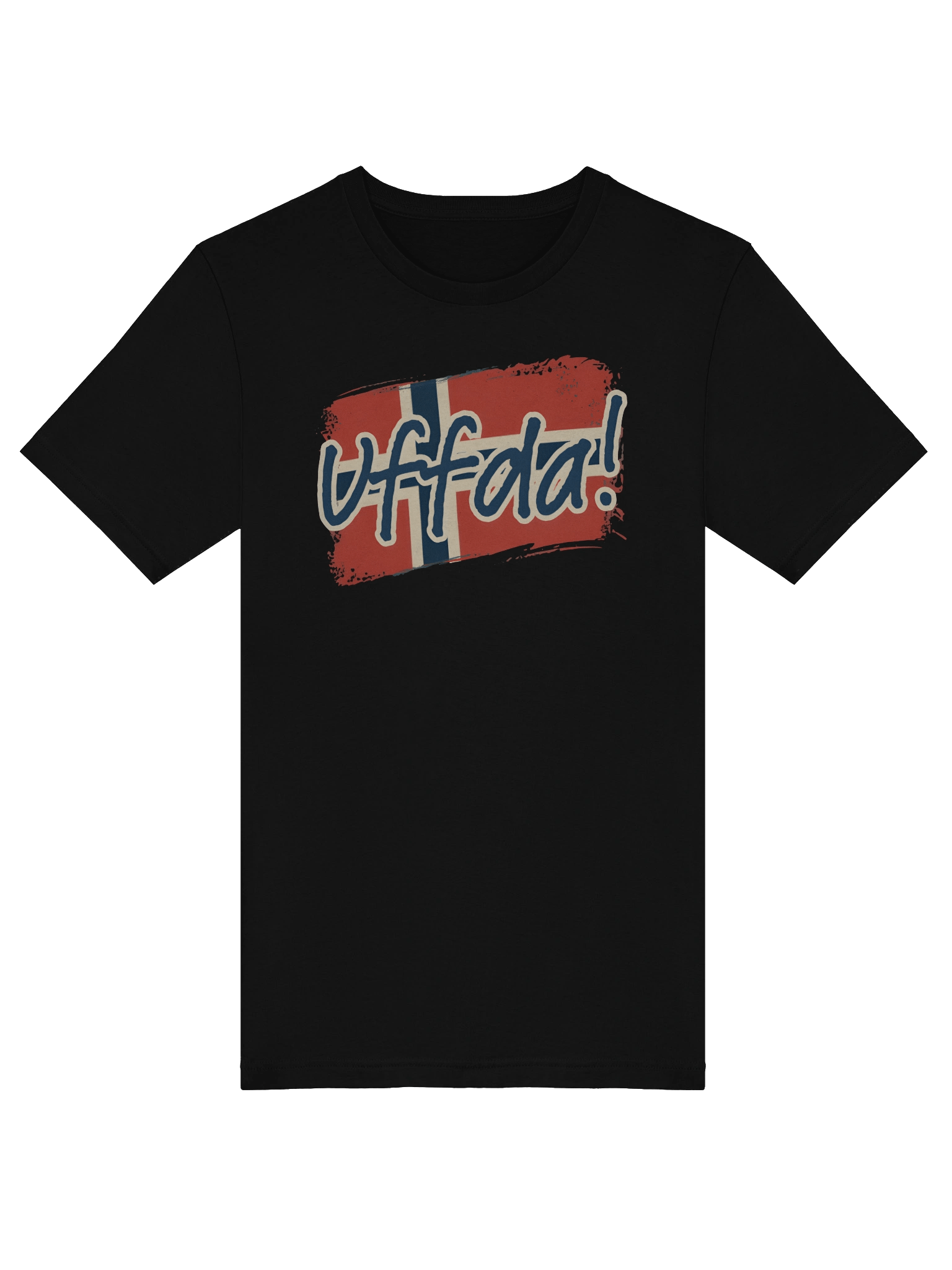 Norwegian Flag 'Uff da!' Tee product image (40)