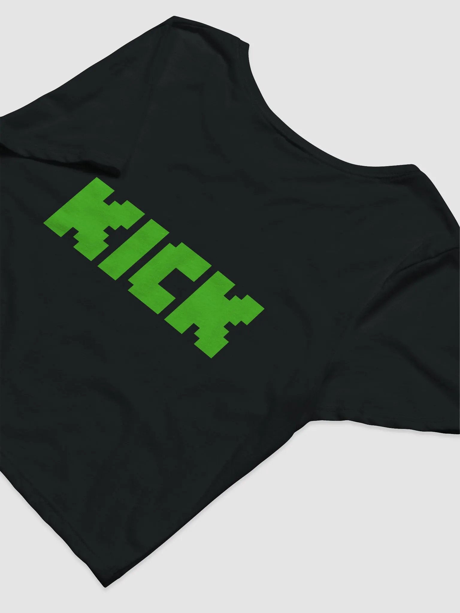 DJ SETSROCKA - Women's Crop Baby Tee - Black product image (6)