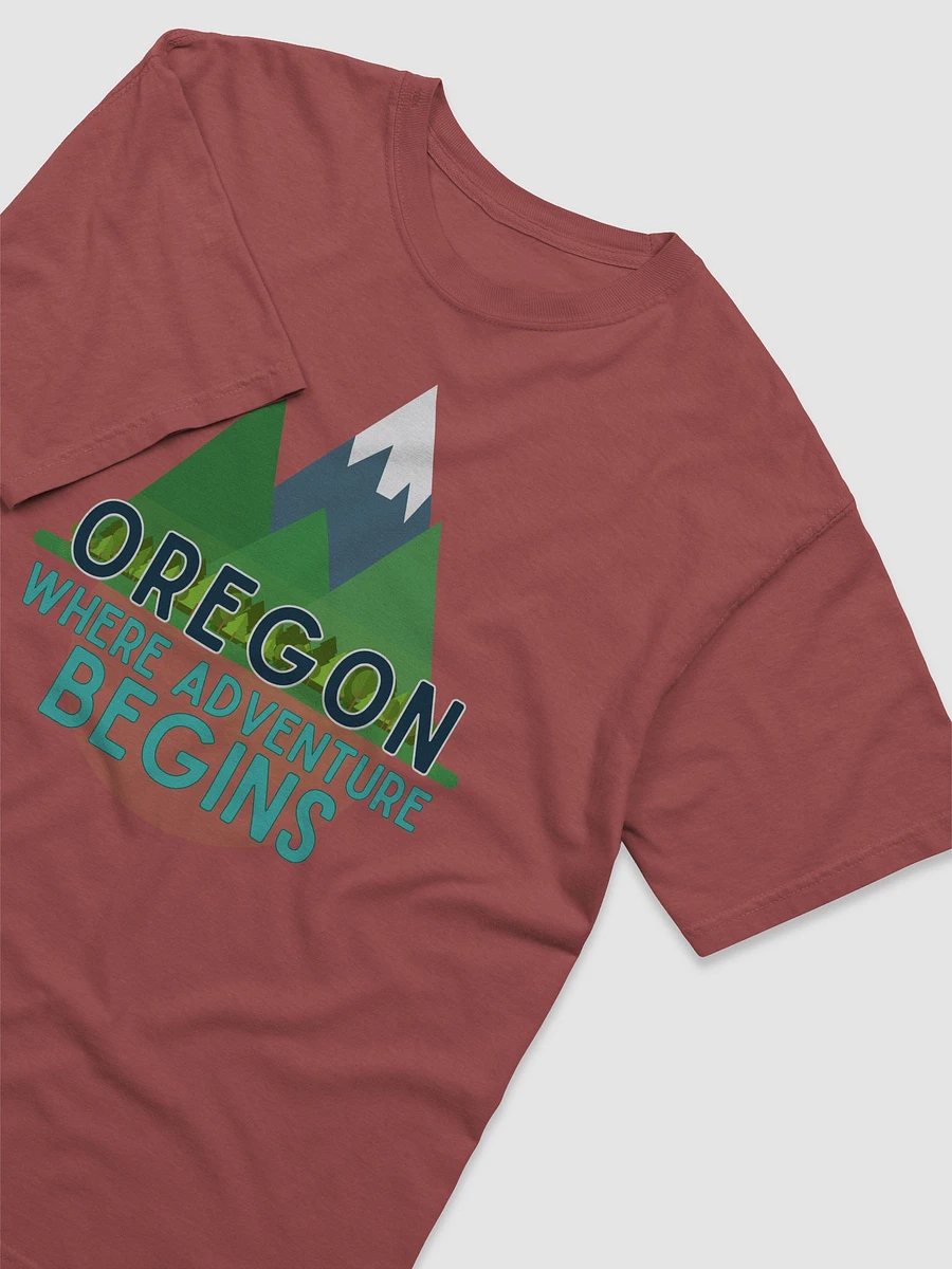 Oregon Adventure Mountain Garment Dyed Heavyweight Tee product image (3)