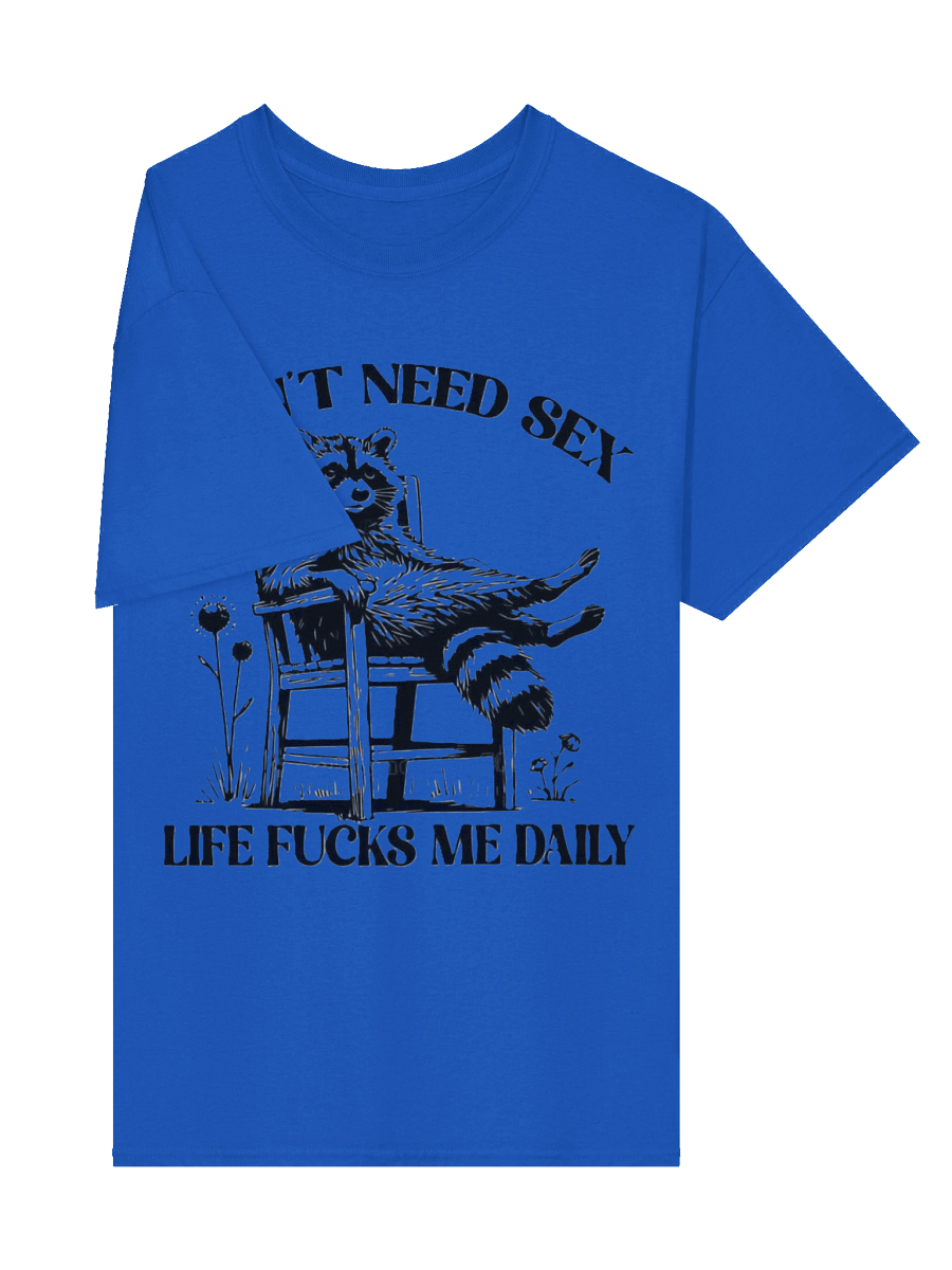 The "Life F*cks Me" Raccoon Tee product image (18)