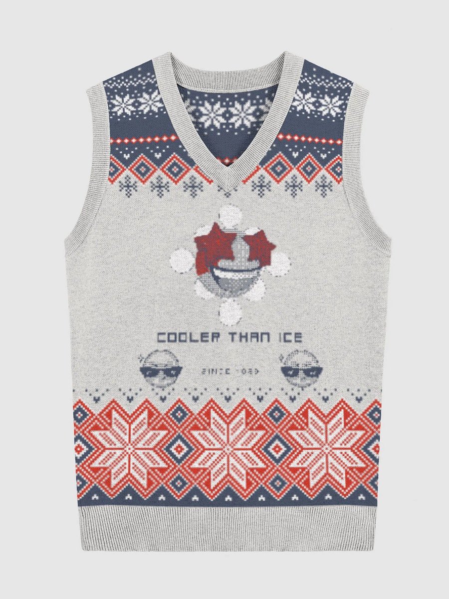 Cooler Than Ice Knitted V-Neck Vest product image (1)