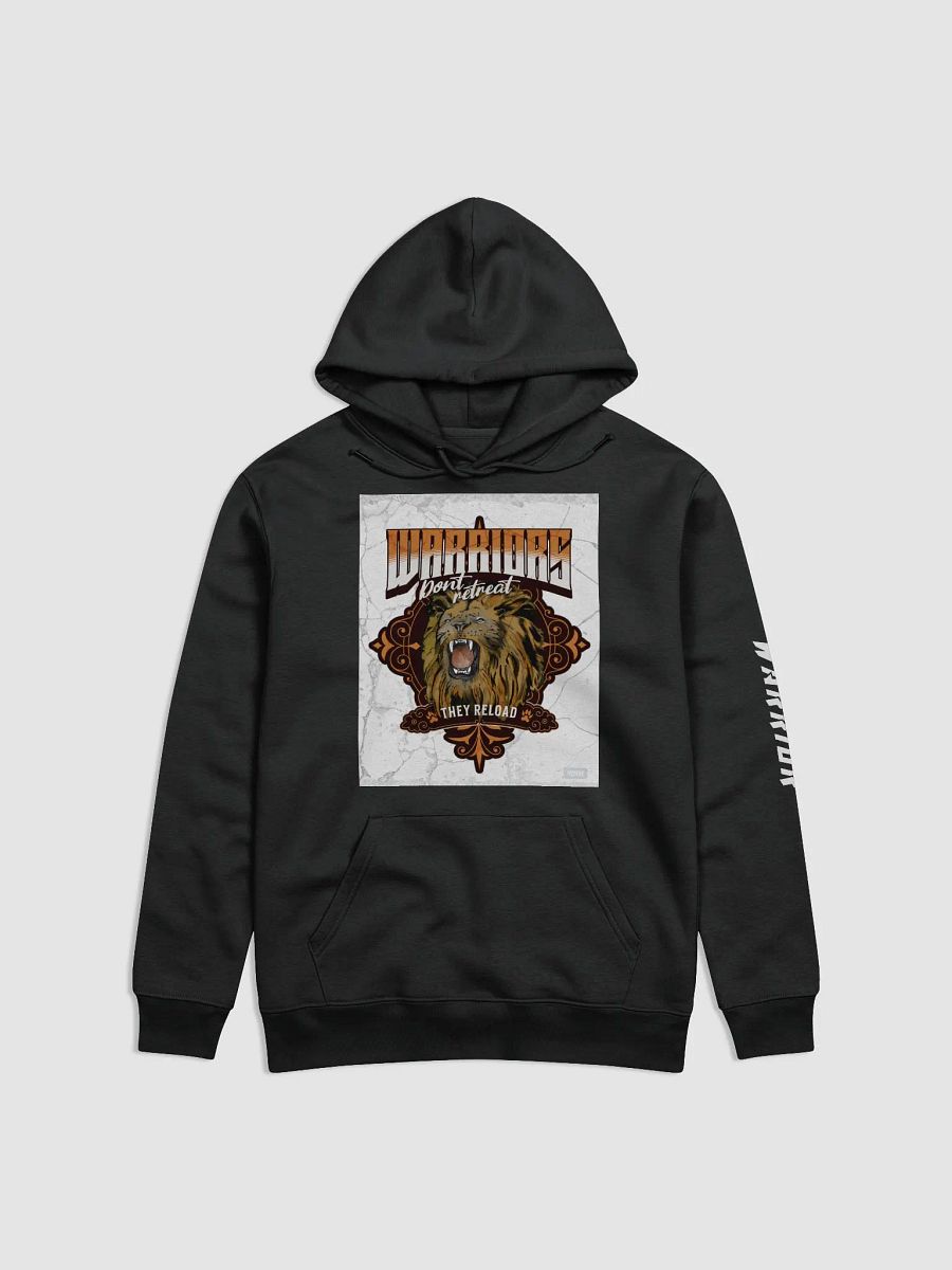 Warriors Don't Retreat They Reload Eco Hoodie | Warrior Motivational Apparel product image (1)