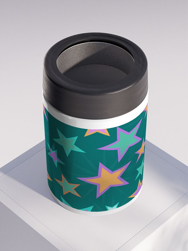 Seeing Stars Party Time! Stainless Steel Koozie product image (2)