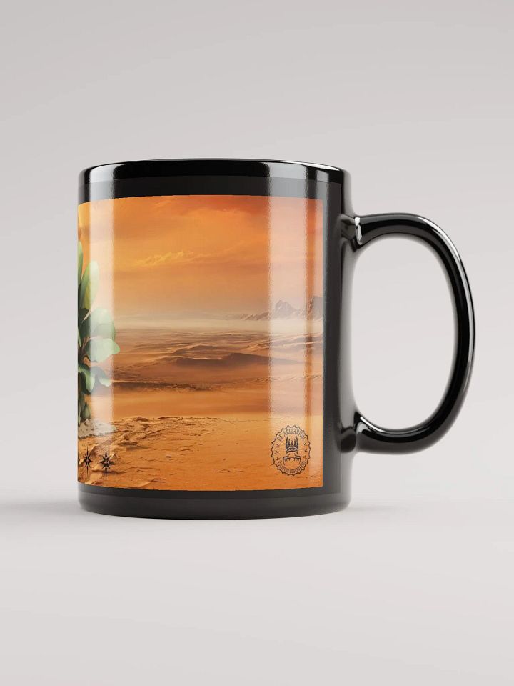 Desert Oasis Ceramic Coffee Mug - Vibrant Cactus Design Racacia martiana product image (2)
