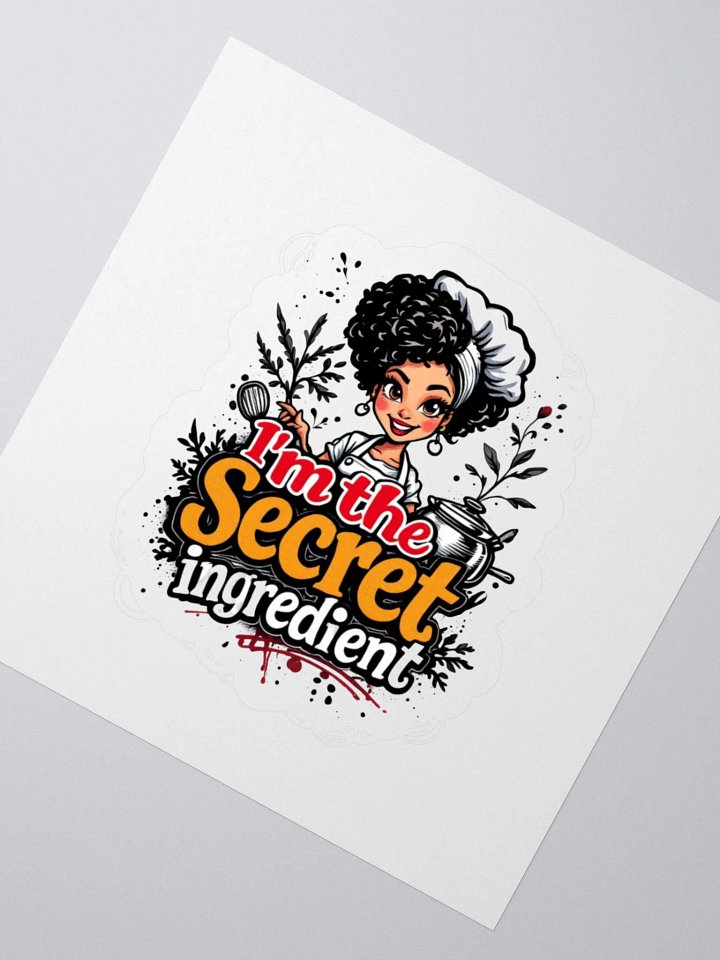 Secret Ingredient Chef Sticker product image (6)