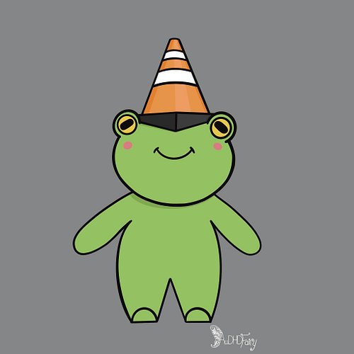 Hi! Best caption wins a free sticker!