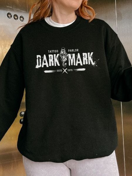 Dark Mark Tattoo Parlor Punk Grunge Halloween Sweatshirt product image (5)